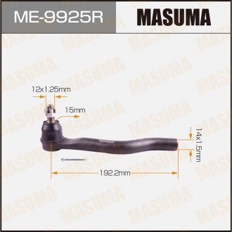 Фото автозапчастини наконечник рулевой MASUMA ME9925R