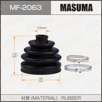 Пыльник ШРУСа наружного Nissan Pathfinder (-04) MASUMA MF2063