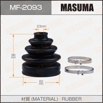Пыльник ШРУСа наружного Nissan Primera (-01) MASUMA MF2093