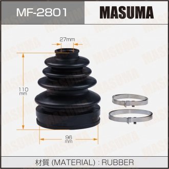 Пыльник ШРУСа внутреннего Toyota Land Cruiser (-07) MASUMA MF2801