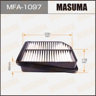Фильтр воздушный MASUMA MFA1097