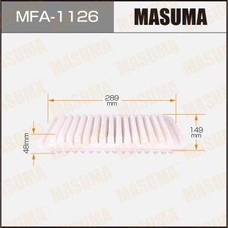 Фильтр воздушный MASUMA MFA1126 (фото 1)