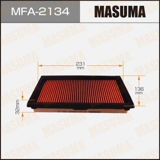 Фильтр воздушный MASUMA MFA2134 (фото 1)