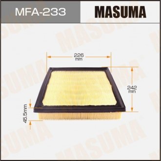 Фильтр воздушный MASUMA MFA233 (фото 1)