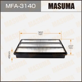 Фильтр воздушный A-3017 MASUMA MFA3140 (фото 1)