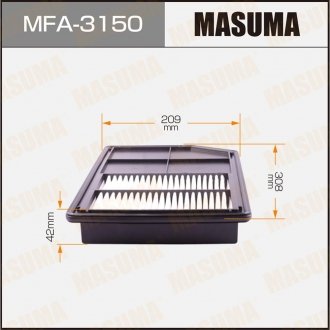 Фильтр воздушный MASUMA MFA3150 (фото 1)