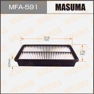 Фильтр воздушный A-468V MASUMA MFA591