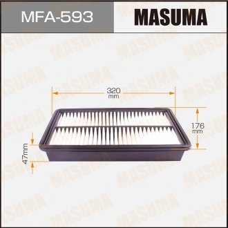 Фильтр воздушный MASUMA MFA593 (фото 1)
