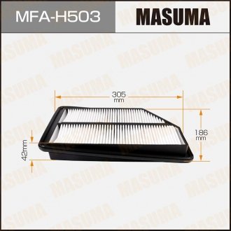 Фильтр воздушный Civic 06-11 MASUMA MFAH503