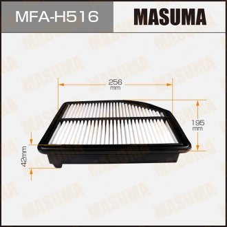Фильтр воздушный MASUMA MFAH516 (фото 1)