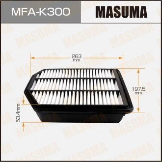 Фильтр воздушный HYUNDAI/ ELANTRA/ V1600, V2000 06- MASUMA MFAK300