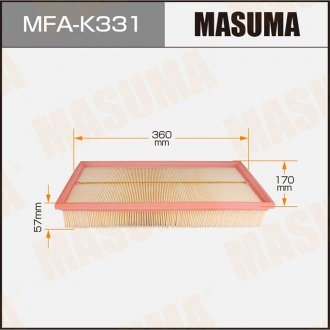 Фильтр воздушный MASUMA MFAK331