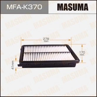 Фильтр воздушный MASUMA MFAK370 (фото 1)