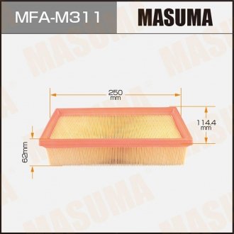 Фильтр воздушный MMC / COLT / Z3#A MASUMA MFAM311