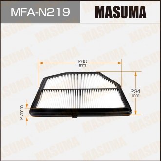 Фильтр воздушный MASUMA MFAN219 (фото 1)