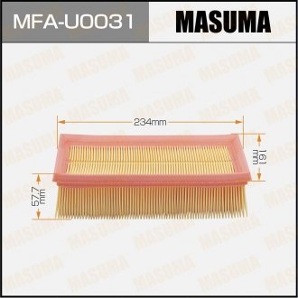 Фильтр воздушный MASUMA MFAU0031 (фото 1)