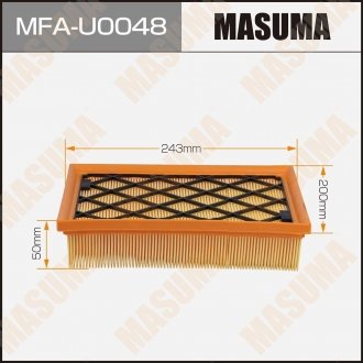 Фильтр воздушный FORD MONDEO(1/44) MASUMA MFAU0048 (фото 1)