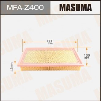 Фильтр воздушный MASUMA MFAZ400 (фото 1)