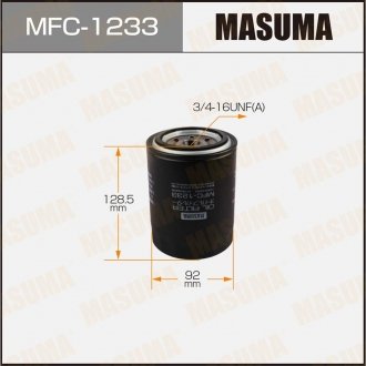 Фильтр масляный MAZDA 5 (CW) 2.0 (11-16)Turbo (10-15)/SKODA ROOMSTER (5J) 1.2 TDI (10-15) MASUMA MFC1233