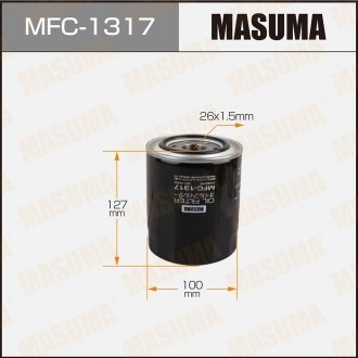 Фильтр масляный C-306 MASUMA MFC1317 (фото 1)