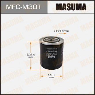 Фильтр масляный Mitsubishi L200 (05-), Pajero Sport (09-15) D 2.5 MASU MASUMA MFCM301