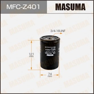Фильтр масляный Mazda CX-9 3.7 (10-12) MASUMA MFCZ401 (фото 1)