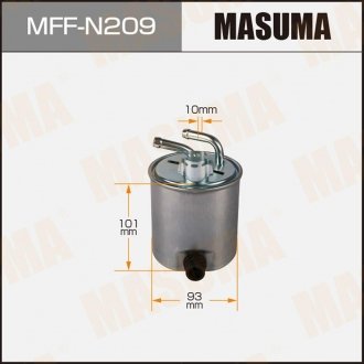 Фильтр топливный Nissan Navara (06-13), Pathfinder (06-) MASUMA MFFN209 (фото 1)