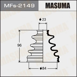 Пыльник шруса наружный силиколоновый MASUMA MFS2149 (фото 1)