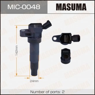 Фото автозапчастини котушка запалювання HYUNDAI SANTA FE IIIIX35 (MIC-0048) MASUMA MIC0048