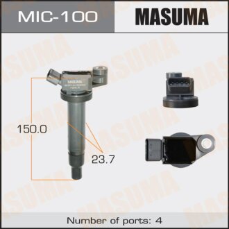 Фото автозапчасти катушка-провод 1MZFE Camry ACV30, MCV3 01-06, Lexus RX300 MCU1 98-03, RX300, RX330, RX350 MCU3, GSU35 03-06, ES300 MCV20 96-01, ES300, ES330 MCV3 01-03, Harrier ACV30, MCV3 97-06, Highlander ACU2, MCU2 00-03 MASUMA MIC100