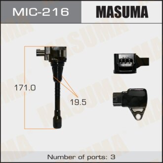 Фото автозапчасти катушка-провод VK56VD Armada Y62 16-, Patrol Y62 10-, QX80 Z62 14-, QX56 Z62 10- MASUMA MIC216