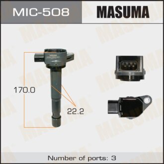 Фото автозапчасти катушка зажигания Accord 03-07, Accord Tourer 03-07 MASUMA MIC508