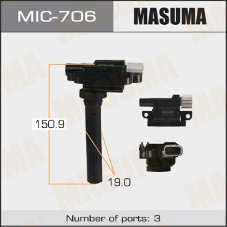 Фото автозапчастини катушка зажигания Suzuki SX4 / M16A Аналог MIC-705 MASUMA MIC706