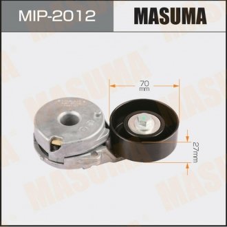 Натяжитель ремня генератора Nissan Qashqai (06-13), Tida (05-10), X-Trail (05-14 MASUMA MIP2012