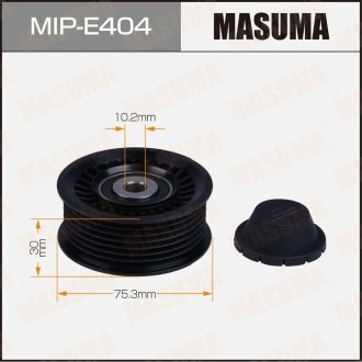 Ролик обводной ремня привода навесного оборудования, H4M MASUMA MIPE404 (фото 1)