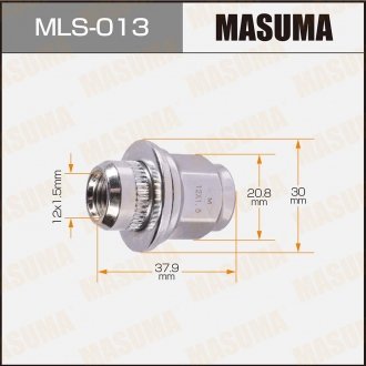 Гайка колеса MASUMA MLS013 (фото 1)