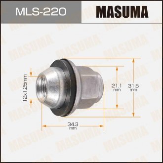 Гайка колеса Nissan MASUMA MLS220