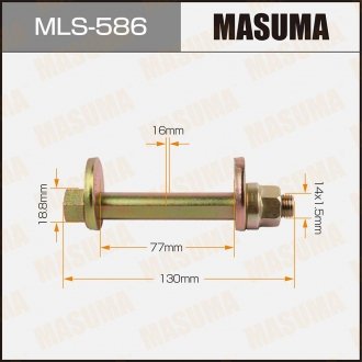 Болт развальный Mitsubishi Pajero (06-) MASUMA MLS586