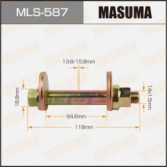 Болт развальный Mitsubishi Pajero (06-) MASUMA MLS587 (фото 1)