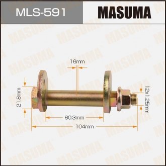 Болт развальный Mitsubishi Pajero (-06) MASUMA MLS591