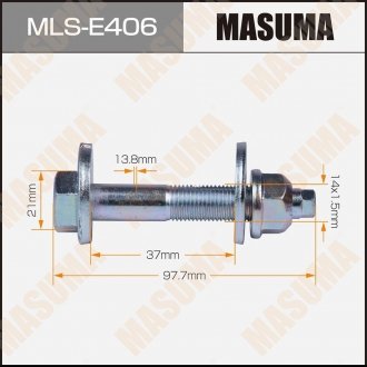 Фото автозапчасти болт розвальний Renault (MLS-E406) MASUMA MLSE406