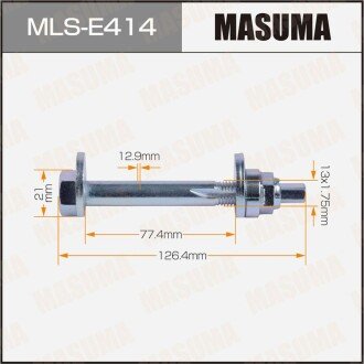 Фото автозапчастини болт развальный комплект MASUMA MLSE414