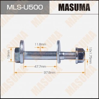 Фото автозапчасти болт розвальний Форд (MLS-U500) MASUMA MLSU500