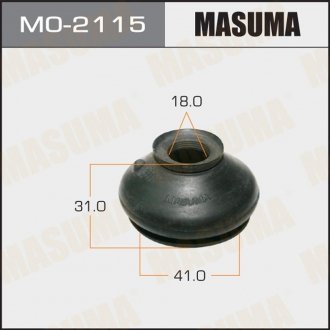 Фото автозапчастини пильовик опори кульовий 18х41х31 (MO-2115) MASUMA MO2115