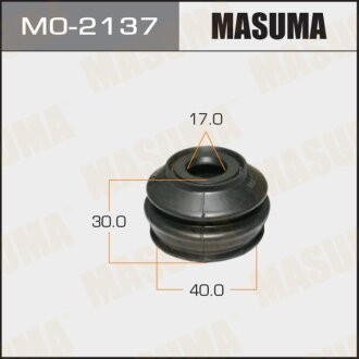 Фото автозапчастини пильовик кульової опори Lite-Ace KM20, CM20, YM2 79-85, KM3, CM3 85-92, CR2, KR2, YR2 92-, Model F YR2, CR21 82-85, YR31 85- верх MASUMA MO2137