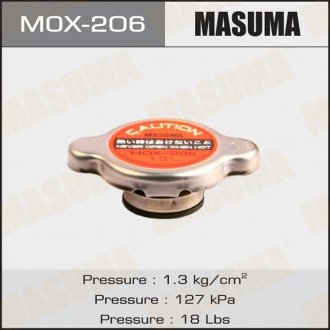 Крышка радиатора 1.3 kg/cm2 Mazda 6 2005 - 2007 MASUMA MOX206