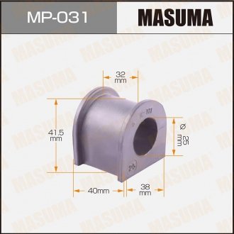 Втулка стабилизатора переднего Toyota Land Cruiser (-02) (Кратно 2 шт) MASUMA MP031 (фото 1)