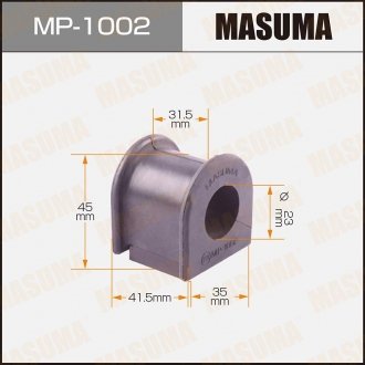 Втулка стабилизатора переднего Toyota Avensis (03-08) (Кратно 2 шт) MASUMA MP1002 (фото 1)