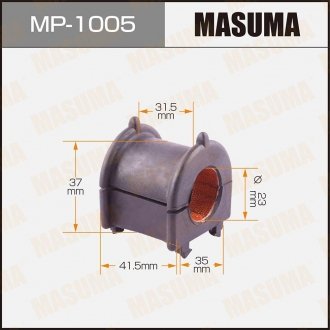 Втулка стабилизатора переднего Lexus RX 350 (06-09) (Кратно 2 шт) Masum MASUMA MP1005 (фото 1)