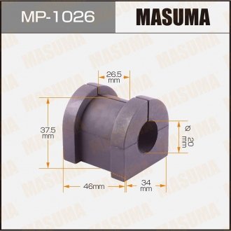 Втулка стабилизатора заднего Mitsubishi Outlander (06-12) (Кратно 2 шт) MASUMA MP1026